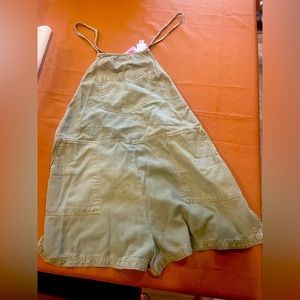 NWT ROXY Fresh Set Coveralls Size Large; Deep Lichen Green Color